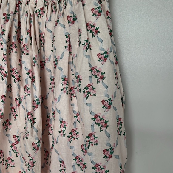 EUC Women’s LoveShackFancy x Dondolo Mini Dress - Picture 4 of 5